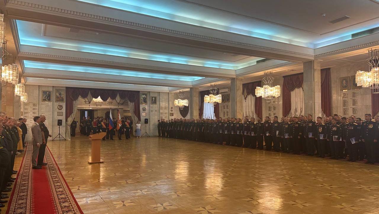 Участников программы «Время героев» посвятили в слушатели Военной академии Генштаба